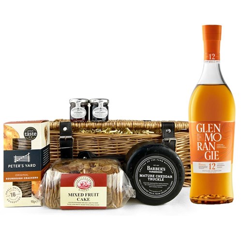 Glenmorangie Original 12 Year Old Whisky 70cl Premium Gift Hamper – Luxury Food & Drink Hamper